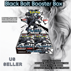 Black Bolt Booster Box Japanese Pokemon SV11W/SV11B - Image 1