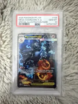2 x PSA 10 Mega Charizard X ex 125/094 Phantasmal Flames Pokemon Card Gem Mint - Image 3