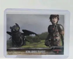 2014 HOW TO TRAIN YOUR DRAGON 2 New Lands To Visit Toothless S20 Trading card - Image 1