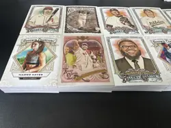 300 Card Lot 2025 Topps Allen and Ginter & Goodwin Champions Mixed Jeter Woods - Image 5