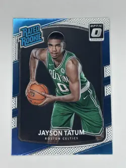 JAYSON TATUM 2017-18 PANINI - DONRUSS OPTIC BASKETBALL Rookie Card Celtics NBA - Image 1