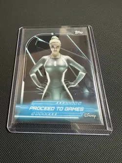 Topps 2026 Disney Chrome TRON: Legacy Tron Tek Card TRON-9 Quorra - Image 2