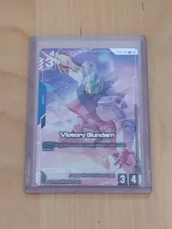 Gundam Card Game - [GD04-003 LR+] Phantom Aria - Victory Gundam (LR+) - Image 1