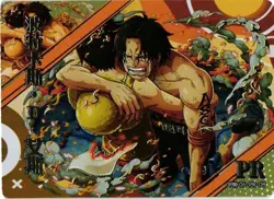 PORTGAS D ACE PR OPMF06-PR-08 ONE PIECE ANIME Collectible Anime Card - Image 1