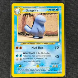 Quagsire - 48/64 - Common - Neo Revelation - Pokemon Card - HP - Image 1