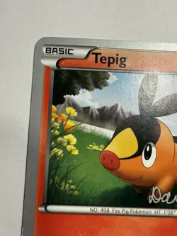 LP Tepig 15/114 2011 World Championships David Cohen Black White Pokemon card #2 - Image 2