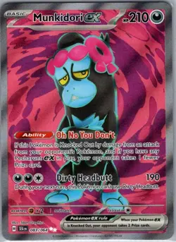 Munkidori ex 083/064 SV: Shrouded Fable - Pokemon Card - NM - Image 1
