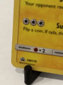 Detective Pikachu SM170 Holo (Stamped) Sun & Moon Promo Pokemon Card NM - Image 5
