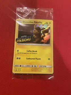 Detective Pikachu SM190 Pokemon Card Sealed - Image 1