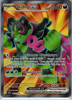 Okidogi ex 082/064 SV: Shrouded Fable - Pokemon Card - NM - Image 1