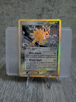 Jolteon Holo Rare Stamped 7/113 EX Delta Species Pokemon Card 2005 - Image 1