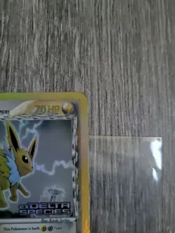 Jolteon Holo Rare Stamped 7/113 EX Delta Species Pokemon Card 2005 - Image 4