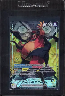 Marshall D. Teach Alt Art Leader OP16-080 - The Time Of Battle - One Piece TCG - Image 1