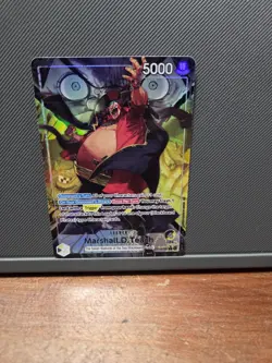 Marshall D. Teach (Alt Art) OP16-080 Leader The Time of Battle ONE PIECE ENGLISH - Image 1