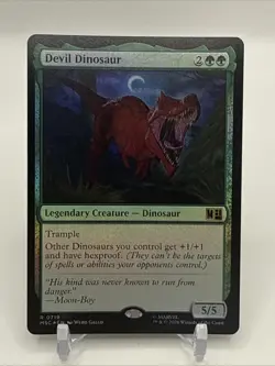 MTG Devil Dinosaur Commander: Marvel Super Heroes 719 NM Foil @ Regular Price! - Image 1