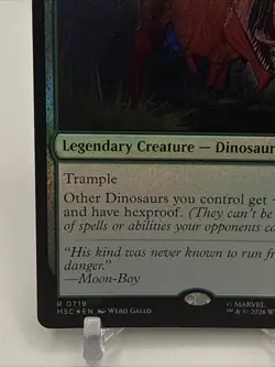 MTG Devil Dinosaur Commander: Marvel Super Heroes 719 NM Foil @ Regular Price! - Image 5