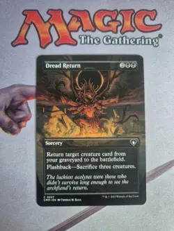 MTG Commander Masters - Dread Return - Borderless - Image 1