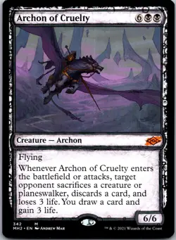 Modern Horizons 2 #342 Archon of Cruelty (Showcase) - Image 1