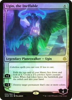 Ugin, the Ineffable Foil War of the Spark NM MTG - Image 1