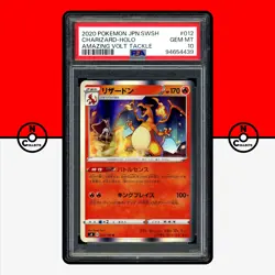 Pokemon PSA 10 Charizard 012/100 s4 Holo Amazing Volt Tackle Japanese - Image 1