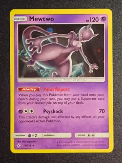 Pokemon TCG - Mewtwo 75/214 Holo Unbroken Bonds - Image 1