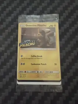 Pokemon Detective Pikachu Stamped Promo(sealed) - Image 1