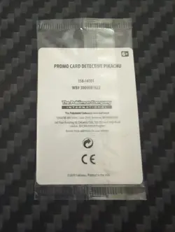 Pokemon Detective Pikachu Stamped Promo(sealed) - Image 2