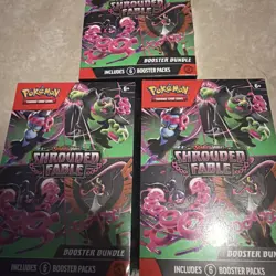 Pokemon TCG Shrouded Fable Booster Bundle Factory Sealed Lot Of 3 - Image 3