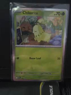 Chikorita 69 Promo Cosmos Holo-Pokemon TCG: Perfect Order - Black Star Promo - Image 3