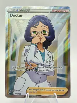 Doctor (Full Art) 190/198 Swsh06: Sword & Shield - Chilling Reign Holo - Image 1