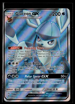 Glaceon GX 141/156 Ultra Prism Rare Ultra Pokemon - Image 1