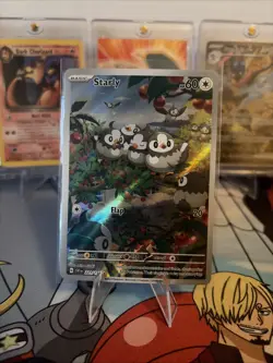 Starly 221/198 SV01: Scarlet & Violet Base Set Holo - Image 1
