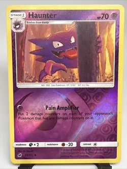 Haunter 37/111 Sm-Crimson Invasion Reverse Holo - Image 1