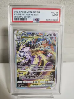 Mewtwo Vstar Crown Zenith Psa 9 - Image 1