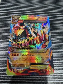 Primal Groudon EX (Omega) 86/160 XY - Primal Clash Holo - Image 1