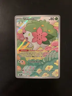 Shaymin 185/182 Illustration Rare PokemonTCG Sv10: Destined Rivals - NM - Image 1