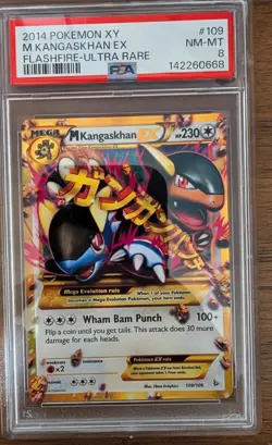 M Kangaskhan EX (109 Secret Rare) 109/106 Flashfire Holo - Image 1