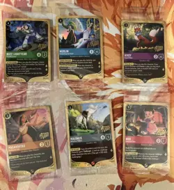 2026 Disney Lorcana | Attack of the Vine | Complete Stamped Prerelease Promo Set - Image 1