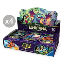 4x Lorcana Attack of the Vines Booster Box ✨Express Post✨ ✅ Confirmed Preorder - Image 1