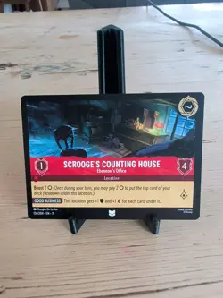 Scrooge's Counting House #134 Disney Lorcana Winterspell 2026 Uncommon Foil TCG - Image 1