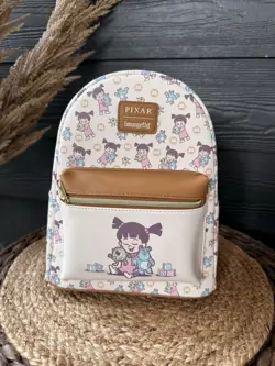Loungefly Disney Pixar Monsters Inc. Boo Mini Backpack NWT - Image 1