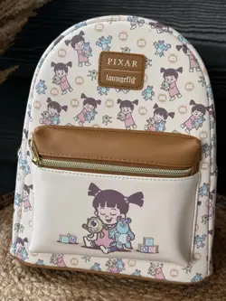 Loungefly Disney Pixar Monsters Inc. Boo Mini Backpack NWT - Image 2