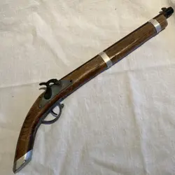 Vintage Disneyland Disney Wooden Pirates Frontierland Pistol Cap Gun 19 In. 1981 - Image 1