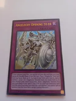 YUGIOH MISPRINT 1ST ED. CORI-EN096-ANGELECHY OPENING TO E4-ULTRA RARE-GREAT PRIC - Image 1