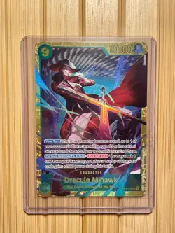Dracule Mihawk OP14-119 SEC The Azure Sea’s Seven One Piece NM - Image 1