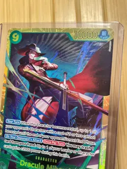 Dracule Mihawk OP14-119 SEC The Azure Sea’s Seven One Piece NM - Image 2