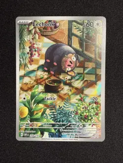 Pokemon TCG Lechonk Sv03: Obsidian Flames 209/197 Holo Illustration Rare NM/M - Image 1