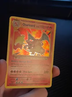 Charizard 11/108 Evolutions Holo Pokemon TCG Card - Image 2