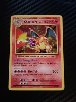 Charizard 11/108 Evolutions Holo Pokemon TCG Card - Image 4