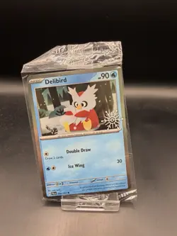 Delibird 046/193 - Calendar Promo - Paldea Evolved Pokemon Card SEALED - Image 1